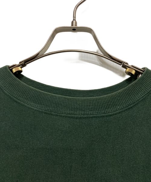 Champion REVERSE WEAVE（チャンピオン リバース ウィーブ）Champion REVERSE WEAVE (チャンピオンリバースウィーブ) 90’s クルーネックスウェット グリーン サイズ:XLの古着・服飾アイテム
