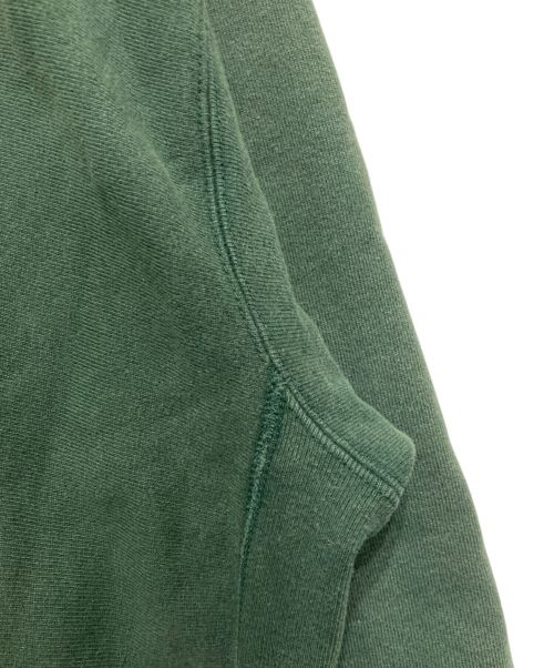 Champion REVERSE WEAVE（チャンピオン リバース ウィーブ）Champion REVERSE WEAVE (チャンピオンリバースウィーブ) 90’s クルーネックスウェット グリーン サイズ:XLの古着・服飾アイテム