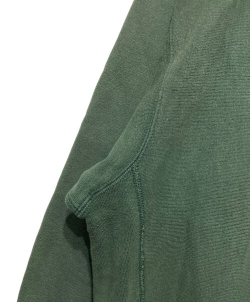 Champion REVERSE WEAVE（チャンピオン リバース ウィーブ）Champion REVERSE WEAVE (チャンピオンリバースウィーブ) 90’s クルーネックスウェット グリーン サイズ:XLの古着・服飾アイテム