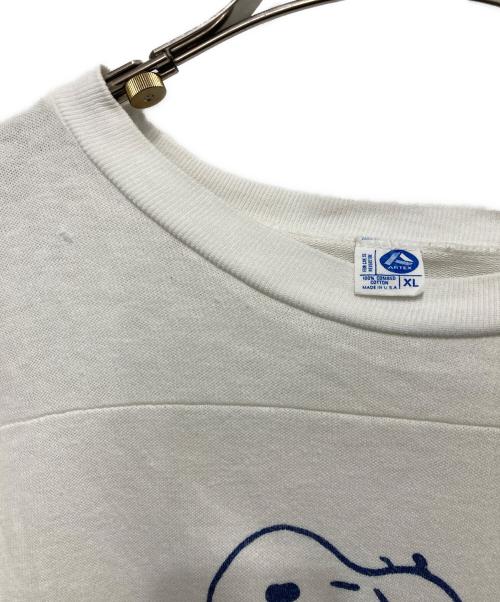 ArteX（アルテックス）ArteX (アルテックス) 70’s スヌーピー フットボールTシャツ ホワイト サイズ:XLの古着・服飾アイテム