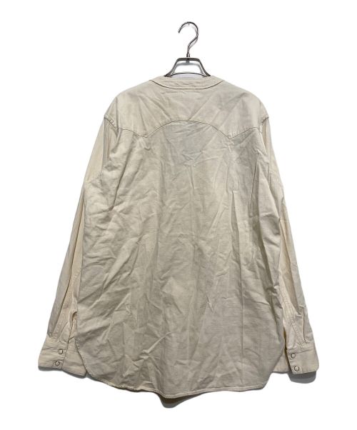 nonnative（ノンネイティブ）nonnative (ノンネイティブ) RANCHER SHIRT JACKET COTTON 8oz DENIM OW アイボリー サイズ:SIZE2の古着・服飾アイテム