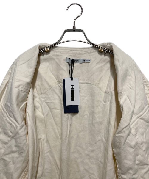 nonnative（ノンネイティブ）nonnative (ノンネイティブ) RANCHER SHIRT JACKET COTTON 8oz DENIM OW アイボリー サイズ:SIZE2の古着・服飾アイテム