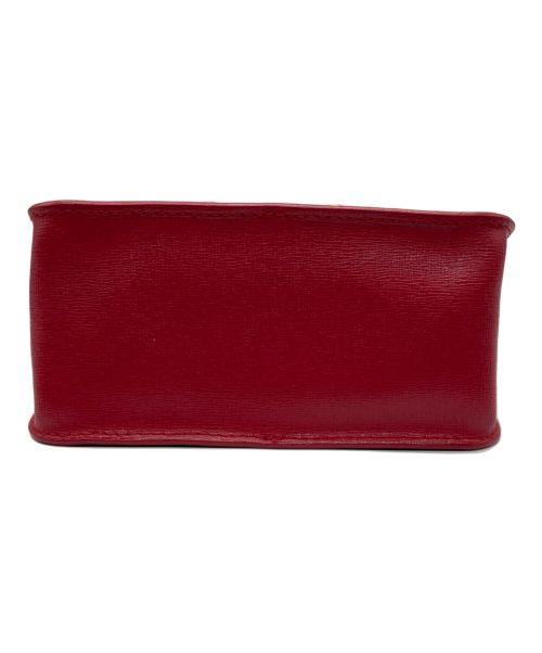 FURLA（フルラ）FURLA (フルラ) チェーンショルダーバッグ レッドの古着・服飾アイテム