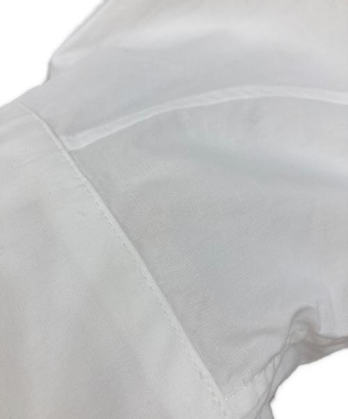 BEAUTY&YOUTH（ビューティーアンドユース）BEAUTY&YOUTH (ビューティーアンドユース) タイプライターバンドカラータックシャツ ホワイト サイズ:なしの古着・服飾アイテム