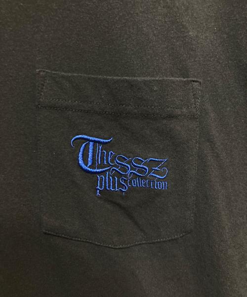 THE SSZ PLUS（ザ エスエスズィー プラス）THE SSZ PLUS (ザ エスエスズィー プラス) BEAMS (ビームス) ポケットTシャツ ブラック サイズ:Lの古着・服飾アイテム