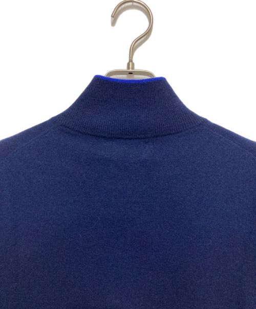 POLO GOLF（ポロ ゴルフ）POLO GOLF (ポロ ゴルフ) カシミヤハーフジップニット ネイビー サイズ:Sの古着・服飾アイテム