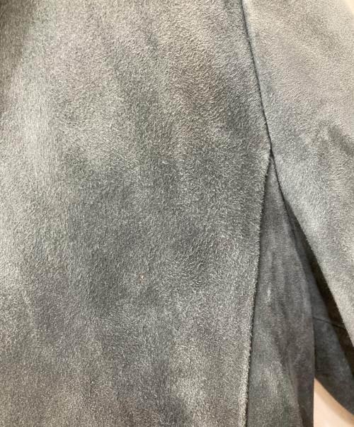 WEEKEND Max Mara（ウィークエンド マックスマーラ）WEEKEND Max Mara (ウィークエンド マックスマーラ) スウェードレザーコート グリーン サイズ:SIZE36の古着・服飾アイテム