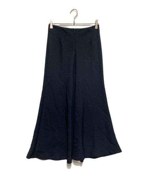 SCENTOF（セントオブ）SCENTOF (セントオブ) ツイルフレアスカート ネイビー サイズ:Sの古着・服飾アイテム