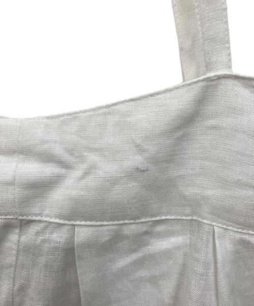 cardo fabrica（カルドファブリカ）cardo fabrica (カルドファブリカ) リネンスカート ホワイト サイズ:Freeの古着・服飾アイテム