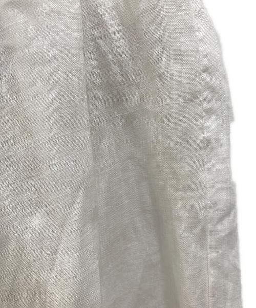 cardo fabrica（カルドファブリカ）cardo fabrica (カルドファブリカ) リネンスカート ホワイト サイズ:Freeの古着・服飾アイテム