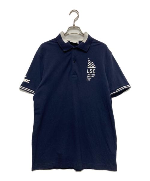 LACOSTE（ラコステ）LACOSTE (ラコステ) ポロシャツ ネイビー サイズ:XLの古着・服飾アイテム
