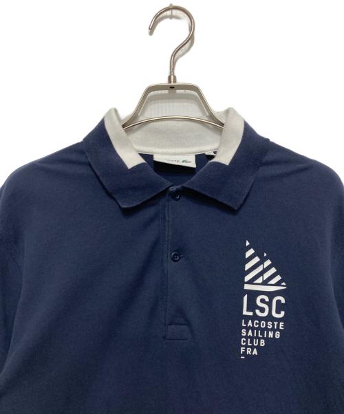 LACOSTE（ラコステ）LACOSTE (ラコステ) ポロシャツ ネイビー サイズ:XLの古着・服飾アイテム