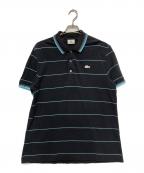 LACOSTEラコステ）の古着「ポロシャツ」｜ブラック