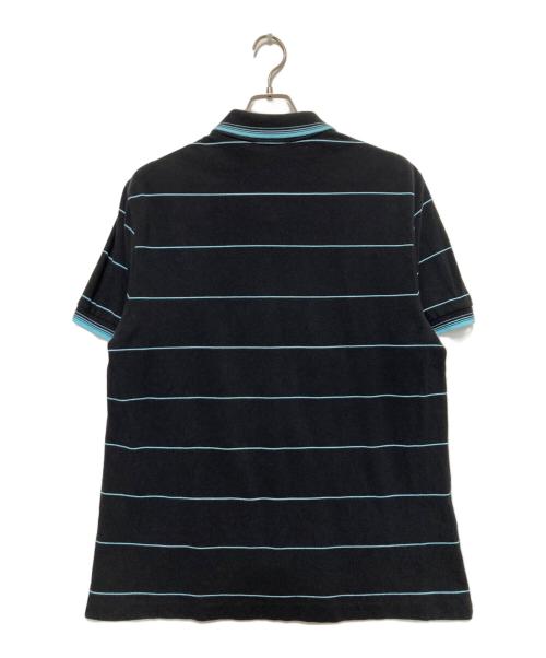 LACOSTE（ラコステ）LACOSTE (ラコステ) ポロシャツ ブラック サイズ:SIZE XXLの古着・服飾アイテム