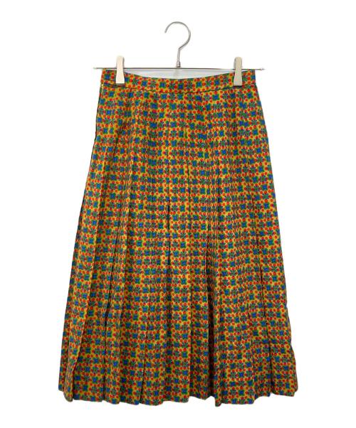 Yves Saint Laurent（イヴサンローラン）Yves Saint Laurent (イヴサンローラン) 総柄スカート マルチカラー サイズ:Mの古着・服飾アイテム