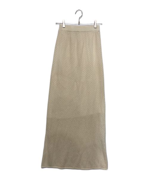 ENOF（イナフ）ENOF (イナフ) ニットスカート アイボリー サイズ:Ⅿの古着・服飾アイテム