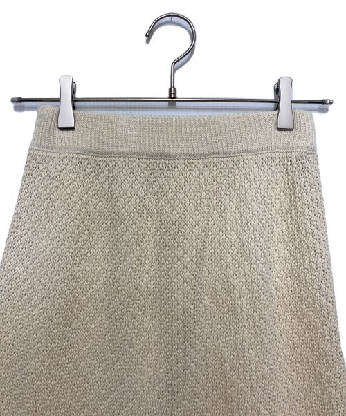 ENOF（イナフ）ENOF (イナフ) ニットスカート アイボリー サイズ:Ⅿの古着・服飾アイテム