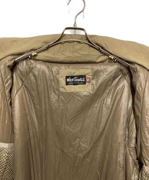 WILD THINGS（ワイルドシングス）WILD THINGS (ワイルドシングス) モンスターパーカー ベージュ サイズ:Lの古着・服飾アイテム