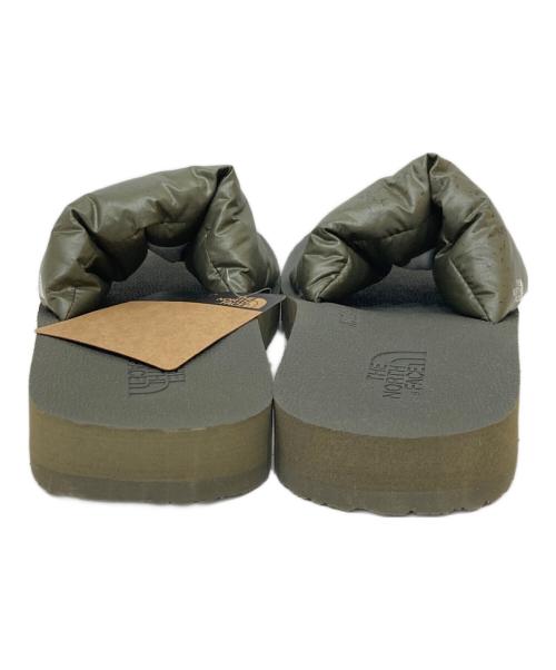 THE NORTH FACE（ザ ノース フェイス）THE NORTH FACE (ザ ノース フェイス) Nuptse Slide グリーン サイズ:SIZE 24cmの古着・服飾アイテム