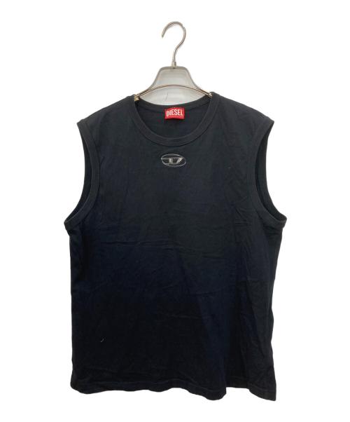 DIESEL（ディーゼル）DIESEL (ディーゼル) T-BISCO-OD D ノースリーブカットソー ブラック サイズ:XLの古着・服飾アイテム