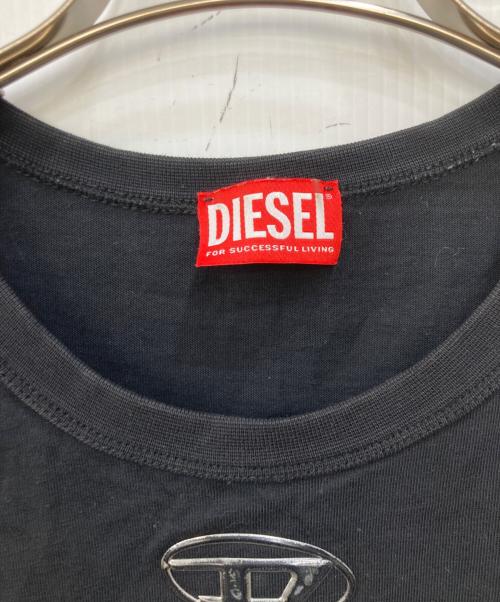 DIESEL（ディーゼル）DIESEL (ディーゼル) T-BISCO-OD D ノースリーブカットソー ブラック サイズ:XLの古着・服飾アイテム