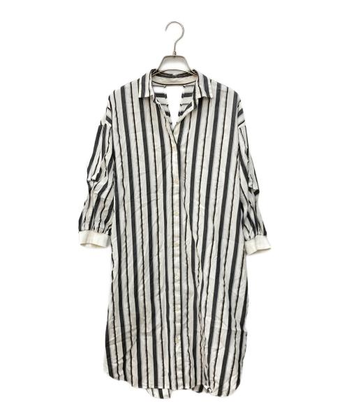 Lallia Mu（ラリア ムー）Lallia Mu (ラリア ムー) シャツワンピース ホワイト サイズ:SIZE 38の古着・服飾アイテム