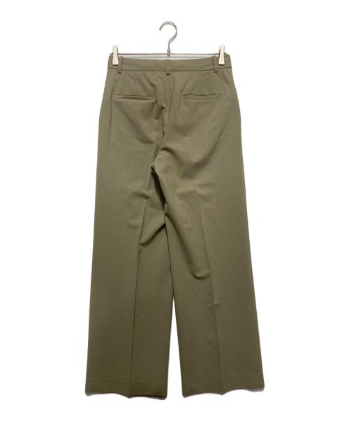 theory（セオリー）theory (セオリー) TRACEABLE WOOL RELAXED TROUSER グリーン サイズ:SIZE0の古着・服飾アイテム