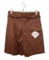ETHOSENS (エトセンス) Half pants ブラウン サイズ:SIZE 1：9000円
