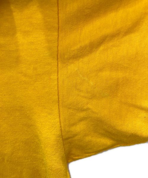 Champion（チャンピオン）Champion (チャンピオン) 70’s プリントTシャツ イエロー サイズ:Mの古着・服飾アイテム