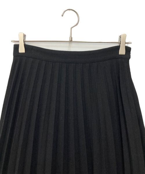 CLANE（クラネ）CLANE (クラネ) FRILL PLEAT VOLUME SKIRT ブラック サイズ:SIZE1の古着・服飾アイテム