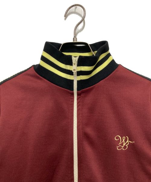 WALES BONNER（ウェールズボナー）WALES BONNER (ウェールズボナー) ’STUDIO’SWEATSHIRT バーガンディー サイズ:Lの古着・服飾アイテム