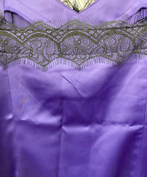 X-GIRL（エックスガール）X-girl (エックスガール) キャミソールワンピース パープル サイズ:SIZE 2の古着・服飾アイテム