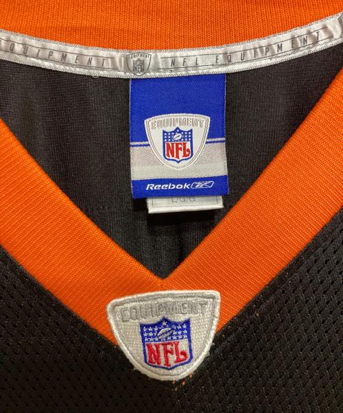 REEBOK（リーボック）REEBOK (リーボック) NFL (エヌエフエル) フットボールカットソー ブラック サイズ:SIZELの古着・服飾アイテム