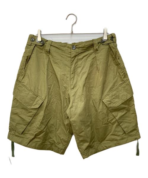 ROYAL NAVY（ロイヤルネイビー）ROYAL NAVY (ロイヤルネイビー) カーゴショーツ オリーブ サイズ:Mの古着・服飾アイテム