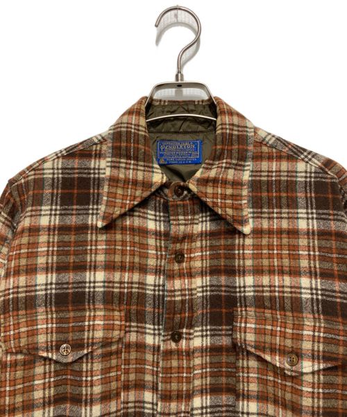 PENDLETON（ペンドルトン）PENDLETON (ペンドルトン) オンブレウールチェックシャツ ブラウン サイズ:不明の古着・服飾アイテム