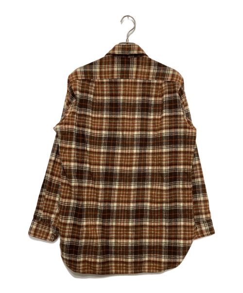 PENDLETON（ペンドルトン）PENDLETON (ペンドルトン) オンブレウールチェックシャツ ブラウン サイズ:不明の古着・服飾アイテム