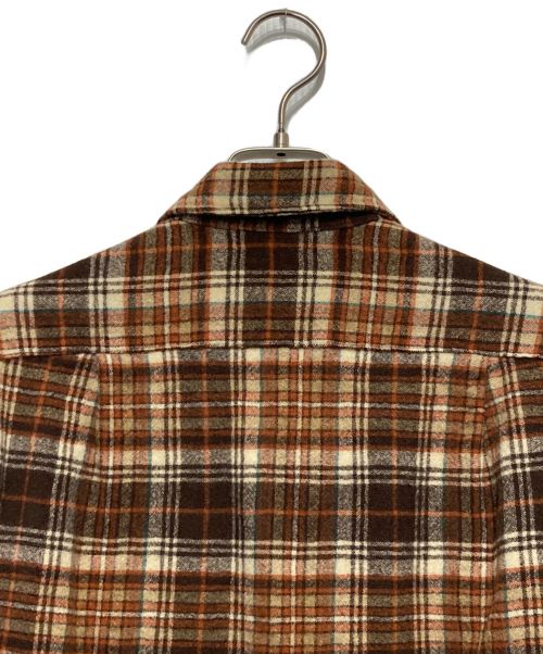 PENDLETON（ペンドルトン）PENDLETON (ペンドルトン) オンブレウールチェックシャツ ブラウン サイズ:不明の古着・服飾アイテム