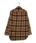 PENDLETON (ペンドルトン) オンブレウールチェックシャツ ブラウン サイズ:不明：11000円