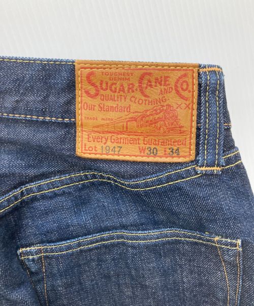 SUGAR CANE（シュガーケーン）SUGAR CANE (シュガーケーン) セルビッチデニムパンツ インディゴ サイズ:SIZE　W30の古着・服飾アイテム