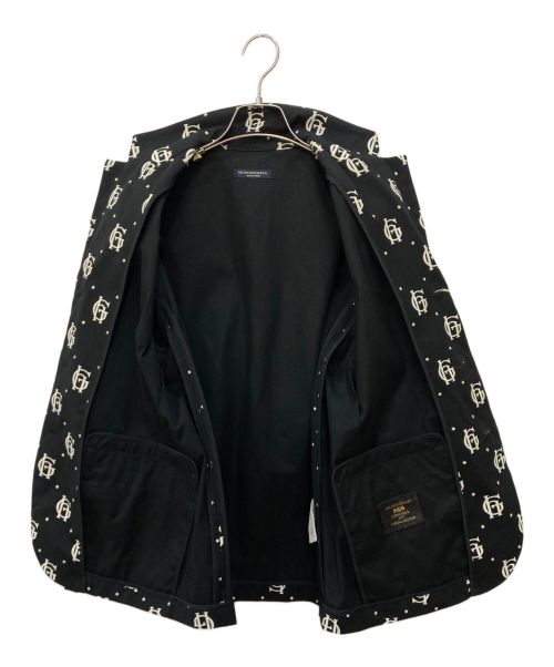 GLAD HAND（グラッドハンド）GLAD HAND (グラッドハンド) FAMILY CREST -JACKET　ファミリークレスト　ジャケット ブラック サイズ:Mの古着・服飾アイテム