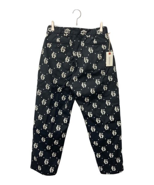 GLAD HAND（グラッドハンド）GLAD HAND (グラッドハンド) FAMILY CREST - SLACKS　ファミリークレスト　スラックス ブラック サイズ:Mの古着・服飾アイテム