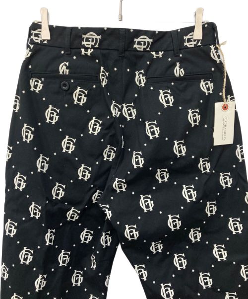 GLAD HAND（グラッドハンド）GLAD HAND (グラッドハンド) FAMILY CREST - SLACKS　ファミリークレスト　スラックス ブラック サイズ:Mの古着・服飾アイテム