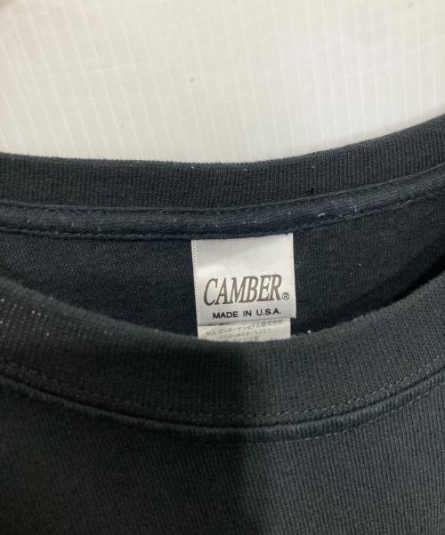 CAMBER（キャンバー）CAMBER (キャンバー) ベビーウエイトTシャツ ブラック サイズ:不明の古着・服飾アイテム