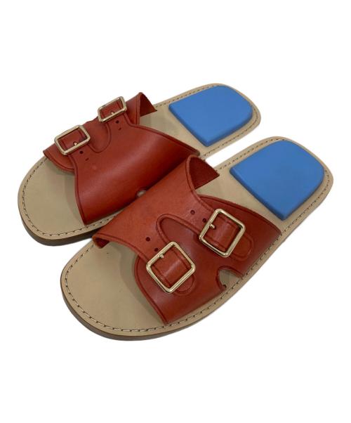 Acne studios（アクネ ストゥディオス）ACNE STUDIOS (アクネ ストゥディオス) フラットサンダル マルチカラー サイズ:38の古着・服飾アイテム