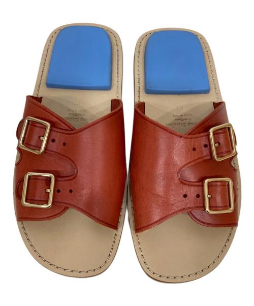 Acne studios（アクネ ストゥディオス）ACNE STUDIOS (アクネ ストゥディオス) フラットサンダル マルチカラー サイズ:38の古着・服飾アイテム