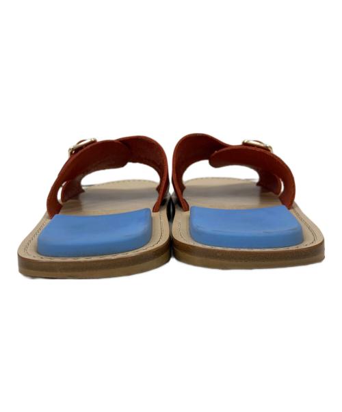 Acne studios（アクネ ストゥディオス）ACNE STUDIOS (アクネ ストゥディオス) フラットサンダル マルチカラー サイズ:38の古着・服飾アイテム