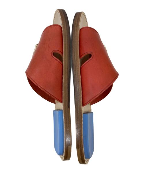 Acne studios（アクネ ストゥディオス）ACNE STUDIOS (アクネ ストゥディオス) フラットサンダル マルチカラー サイズ:38の古着・服飾アイテム