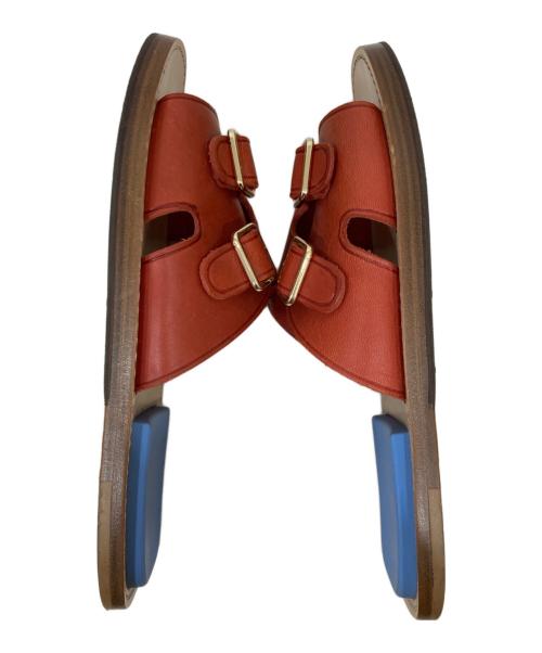 Acne studios（アクネ ストゥディオス）ACNE STUDIOS (アクネ ストゥディオス) フラットサンダル マルチカラー サイズ:38の古着・服飾アイテム