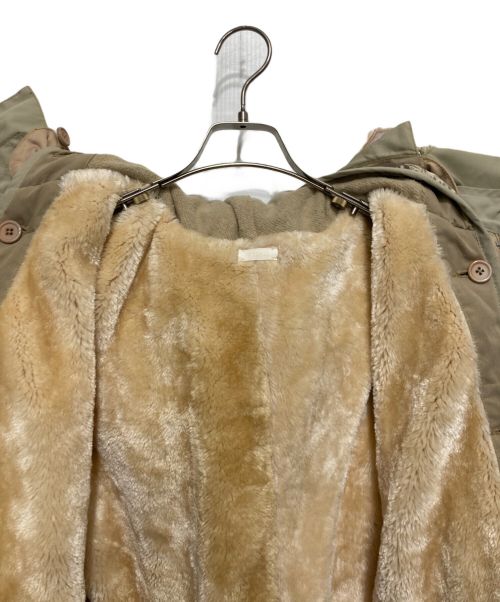 SEEALL（シーオール）SEEALL (シーオール) RECONSTRUCTED MILITARY PARKA カーキ サイズ:SIZE2の古着・服飾アイテム