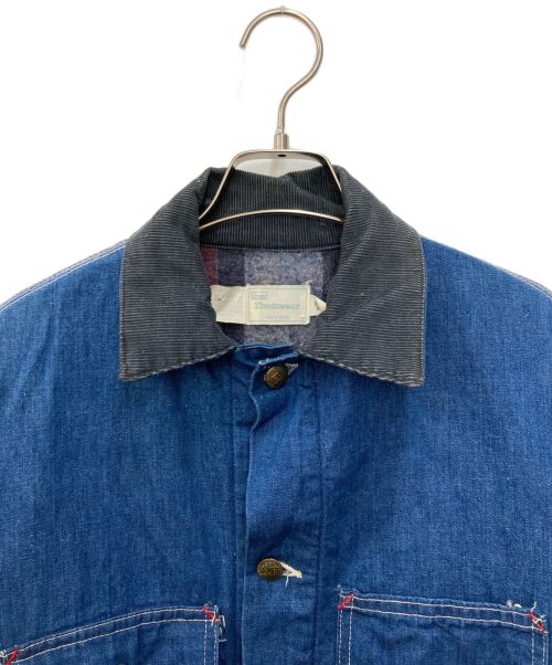 Sears（シアーズ）Sears (シアーズ) 70'sデニムカバーオール ブルー サイズ:Sの古着・服飾アイテム